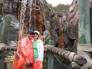 Riding the Islands of Adventure wet rides